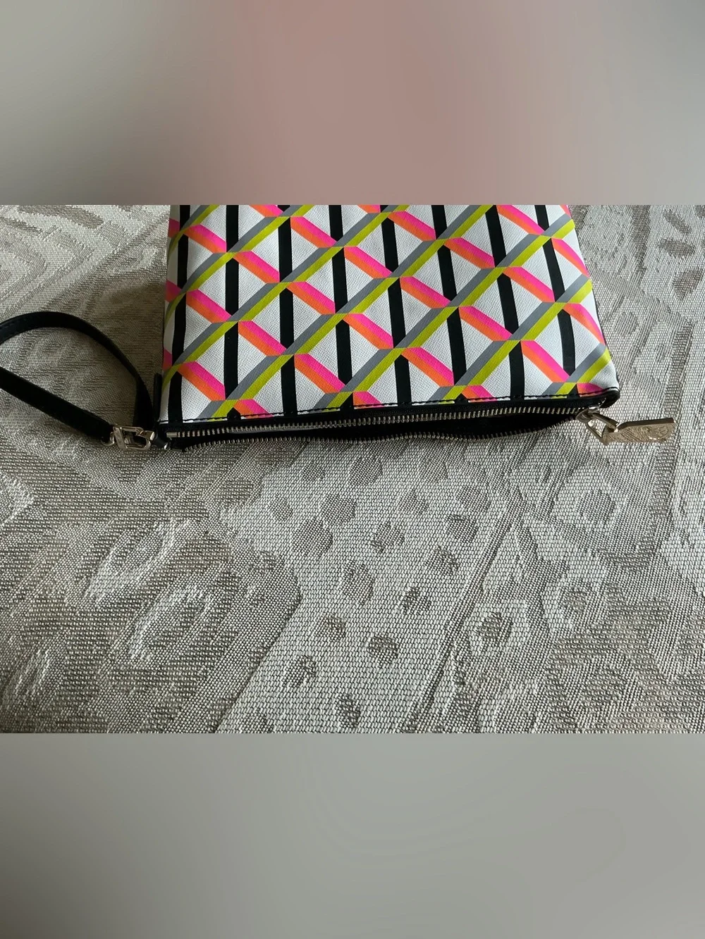 NWOT Trina Turk Large Tote Bag With Zippered Case